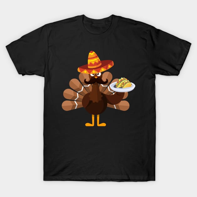 thanksgiving turkey T-Shirt by Flipodesigner